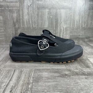 Vans Mary Jane Style 93 Women's size 7 Triple Black Shoes